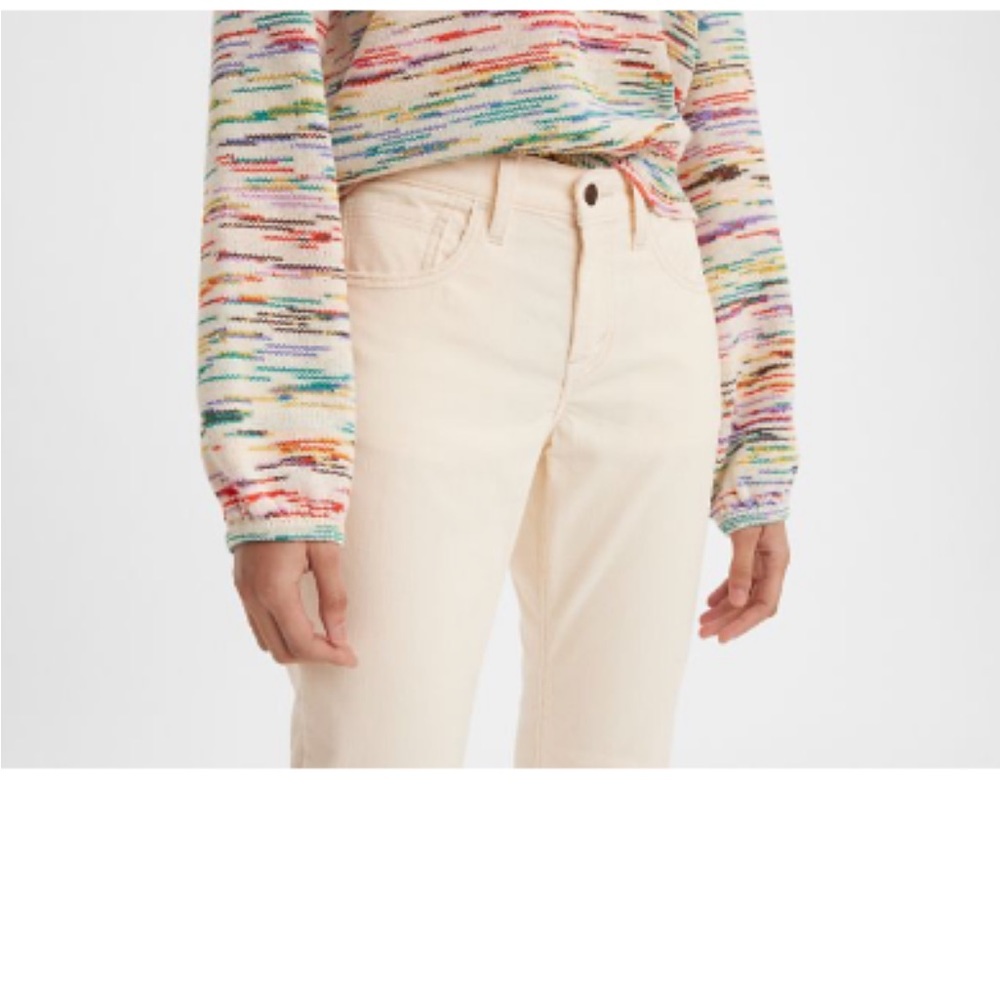 Levi’s Middy Ankle Corduroy bootcut women’s pants. Levi Strauss. Jeans.